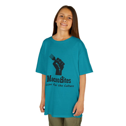 Kids Tee — MacroBites "Cuisine for the Culture" Logo