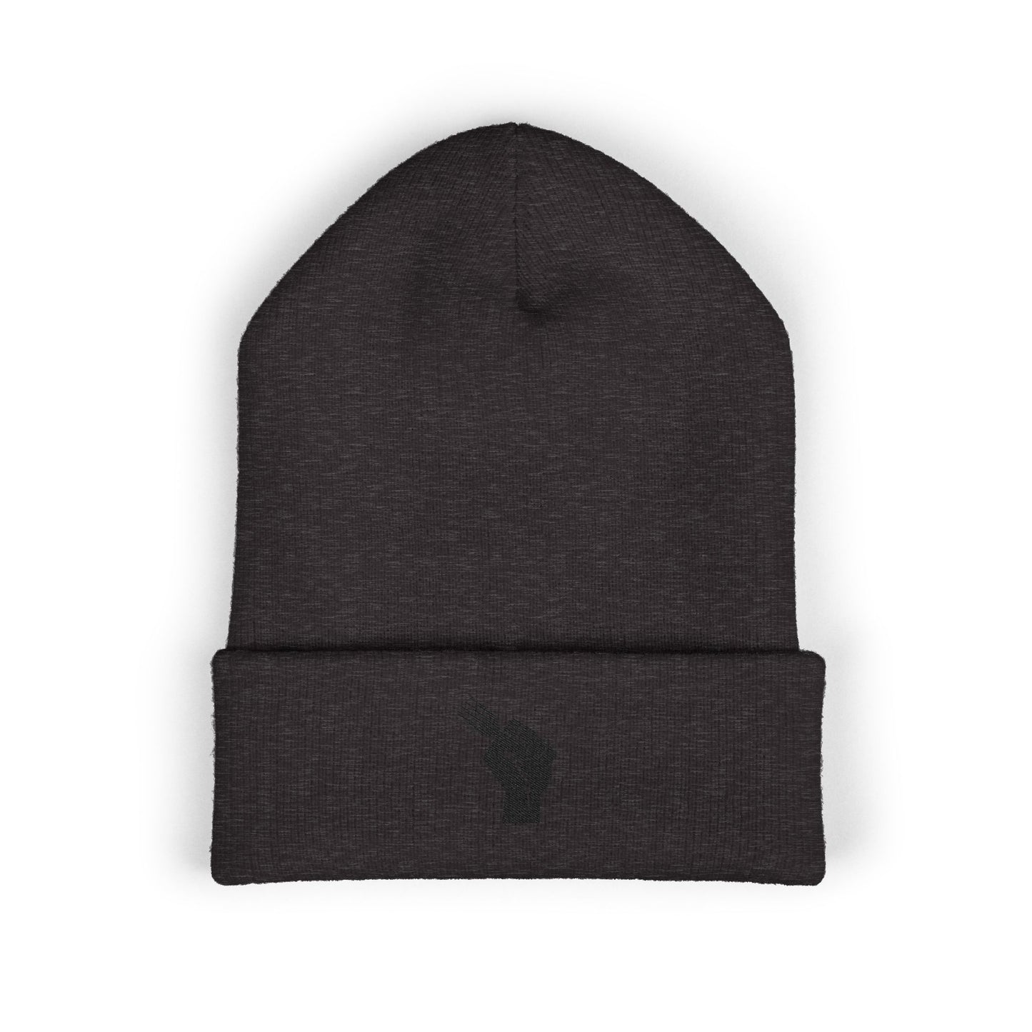 Embroidered Raised Fist Beanie