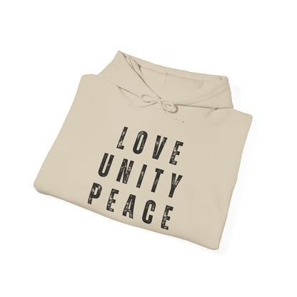 Love Unity Peace Hoodie
