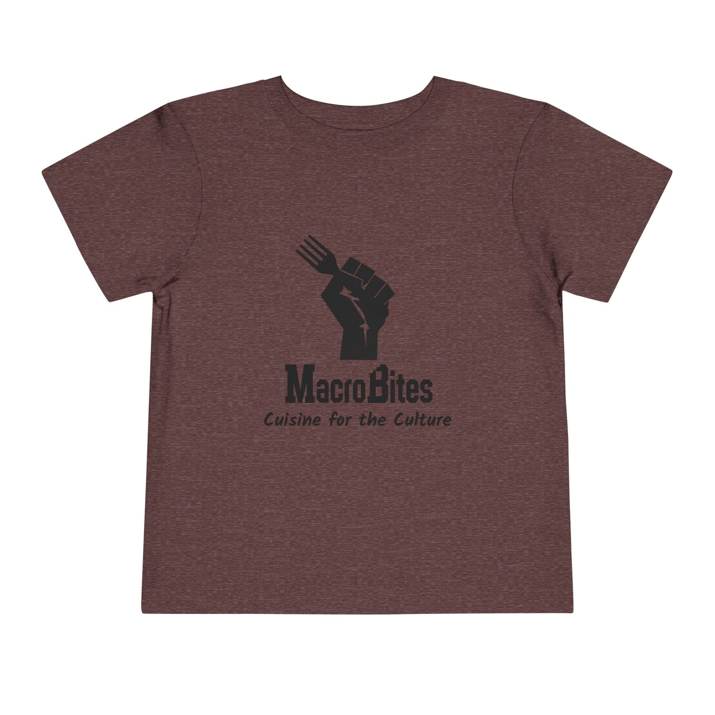 Toddler Tee — MacroBites “Cuisine for the Culture” Logo Shirt