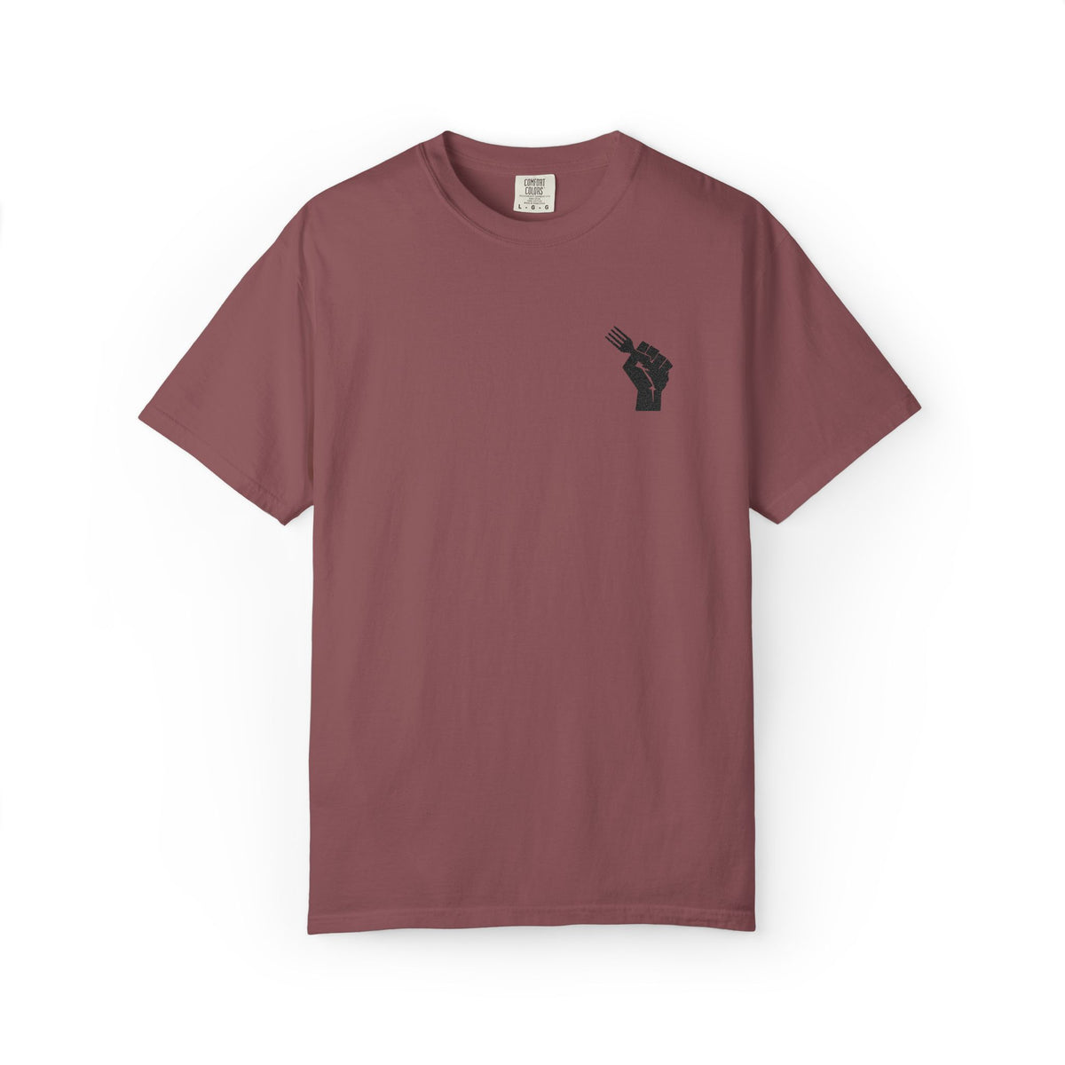 Fist Fork Embroidered Tee