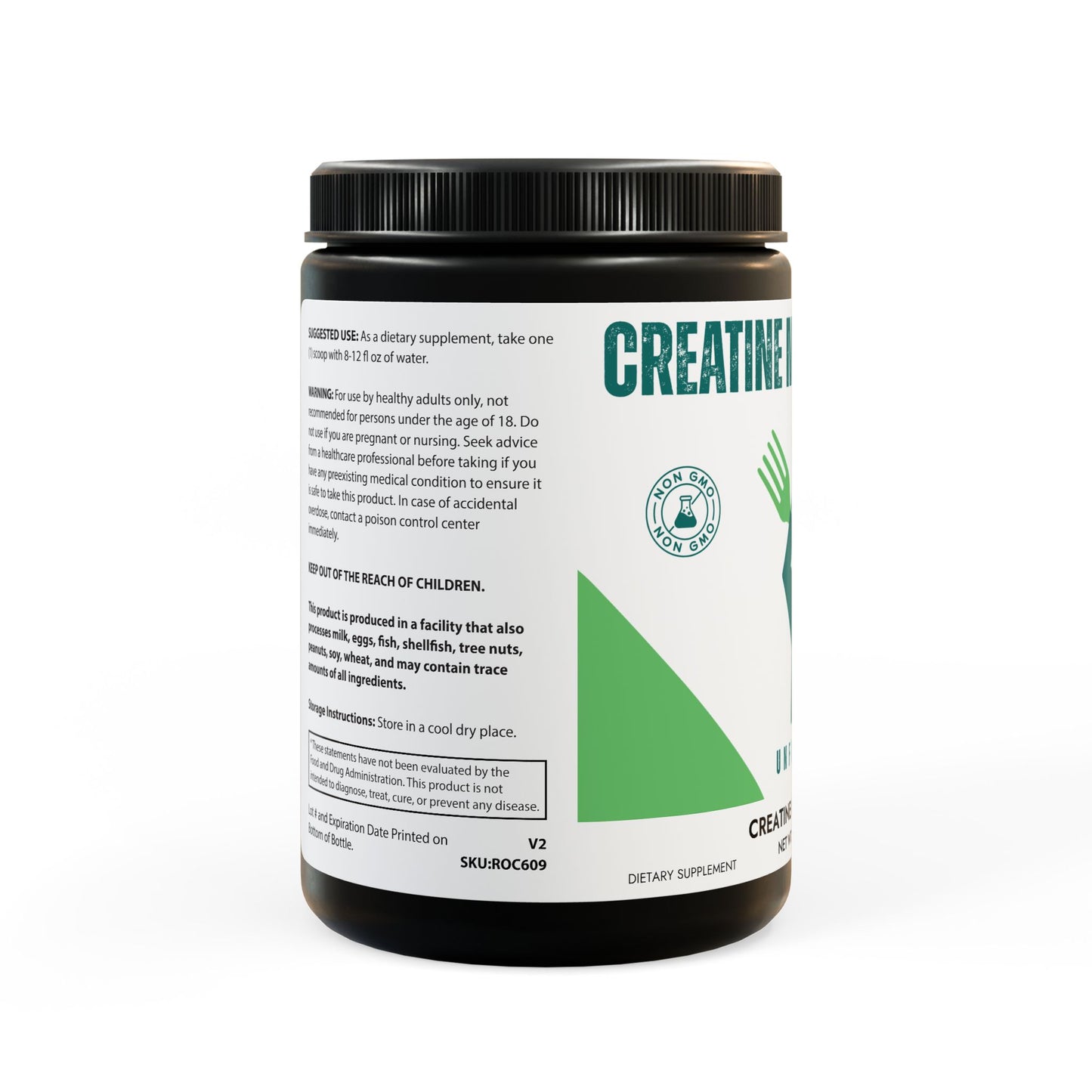 Creatine Monohydrate Supplement (300g, 10.58oz)