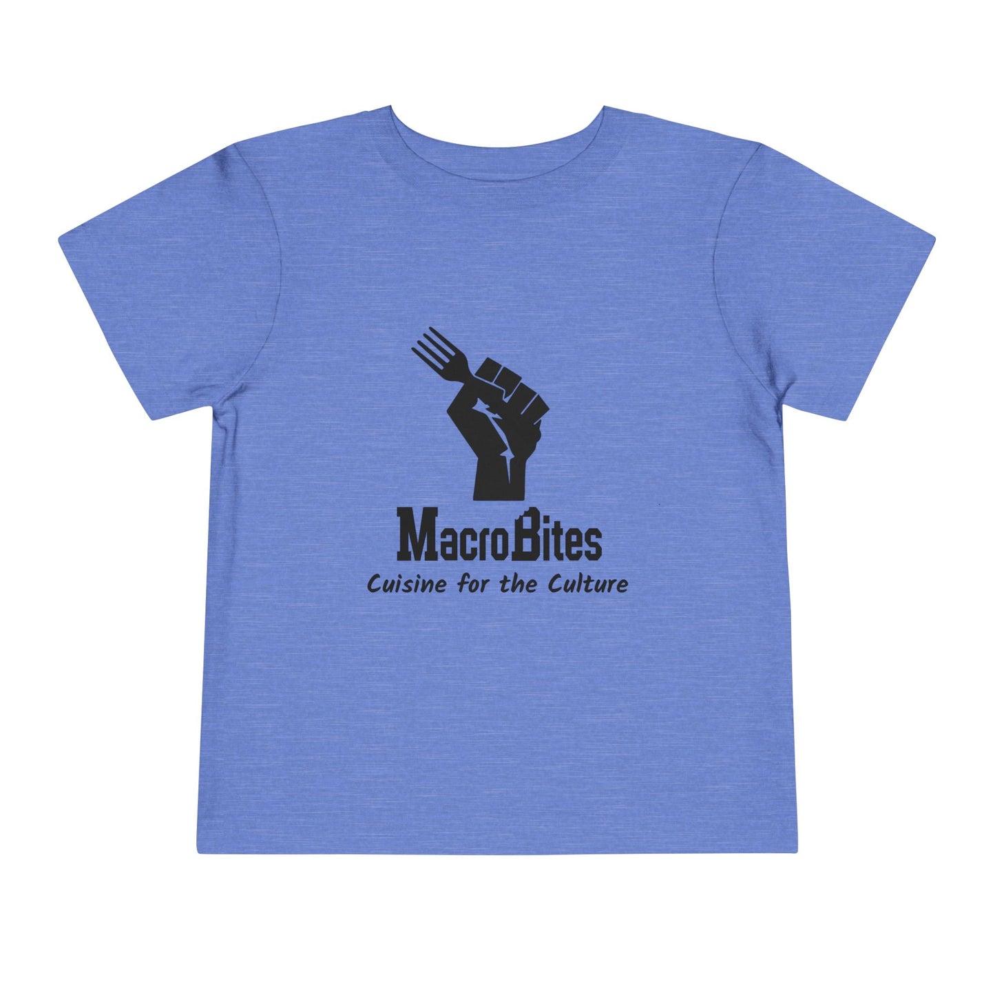 Toddler Tee — MacroBites “Cuisine for the Culture” Logo Shirt