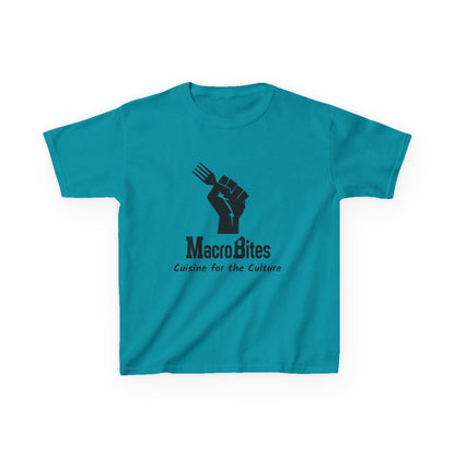 Kids Tee — MacroBites "Cuisine for the Culture" Logo