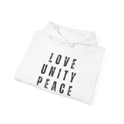 Love Unity Peace Hoodie