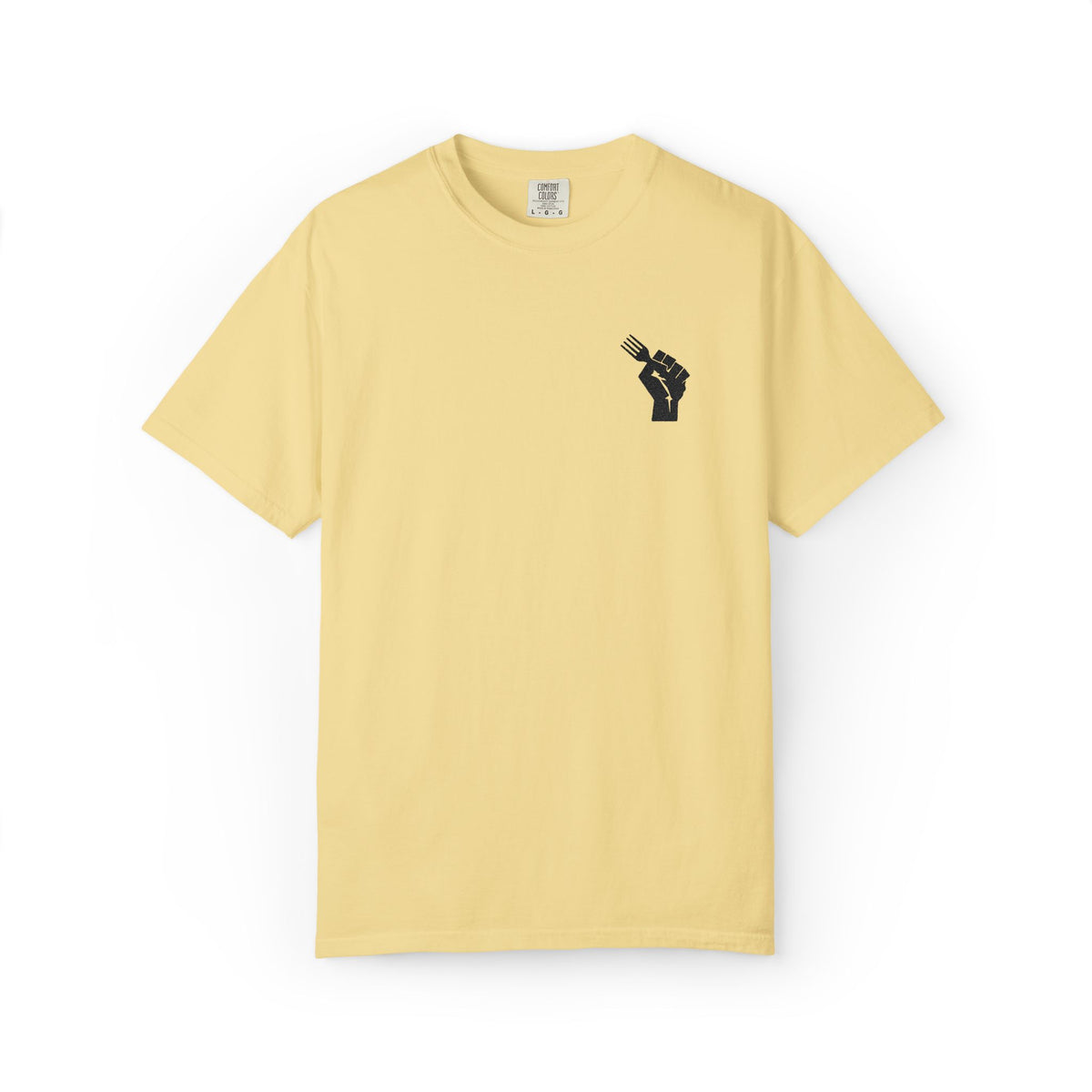 Fist Fork Embroidered Tee